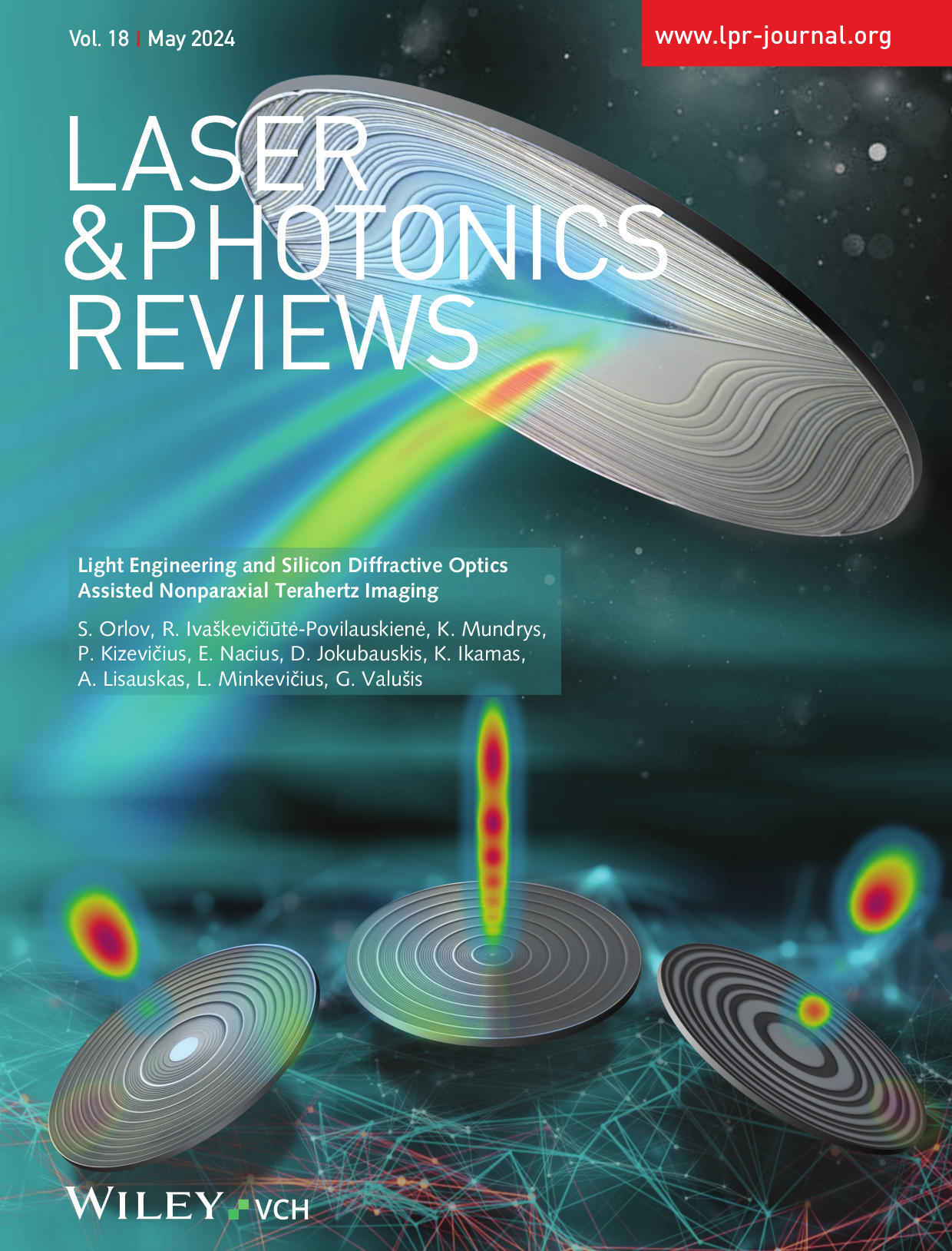 Graphical Abstract from our Lab on the Cover of Laser & Photonics Review Journal May Issue